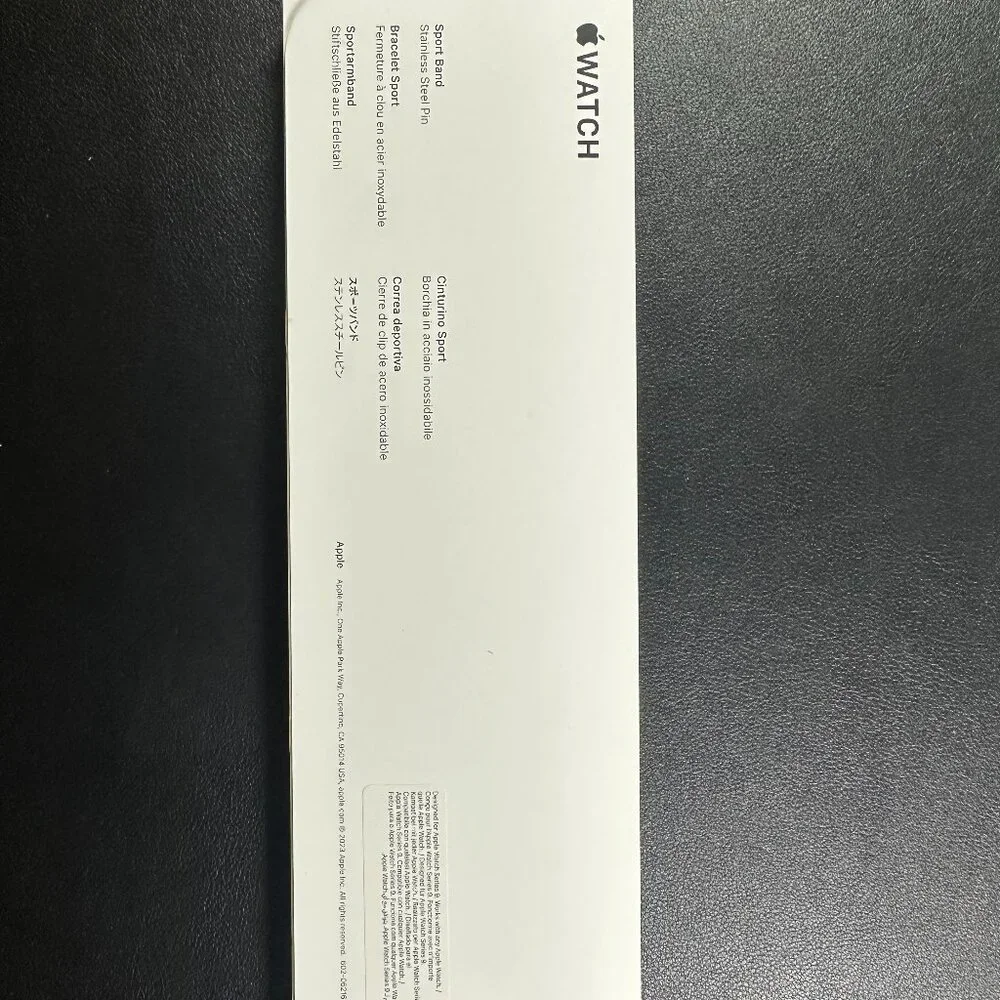 NWT Apple 45MM Midnight Sport Band